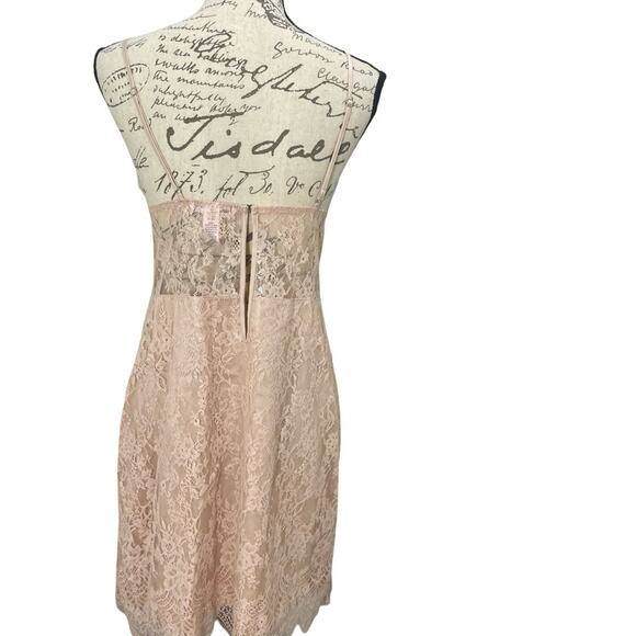 Victoria’s Secret Dream Angels Floral Lace & Ring Slip Dress Size Small - Picture 4 of 12